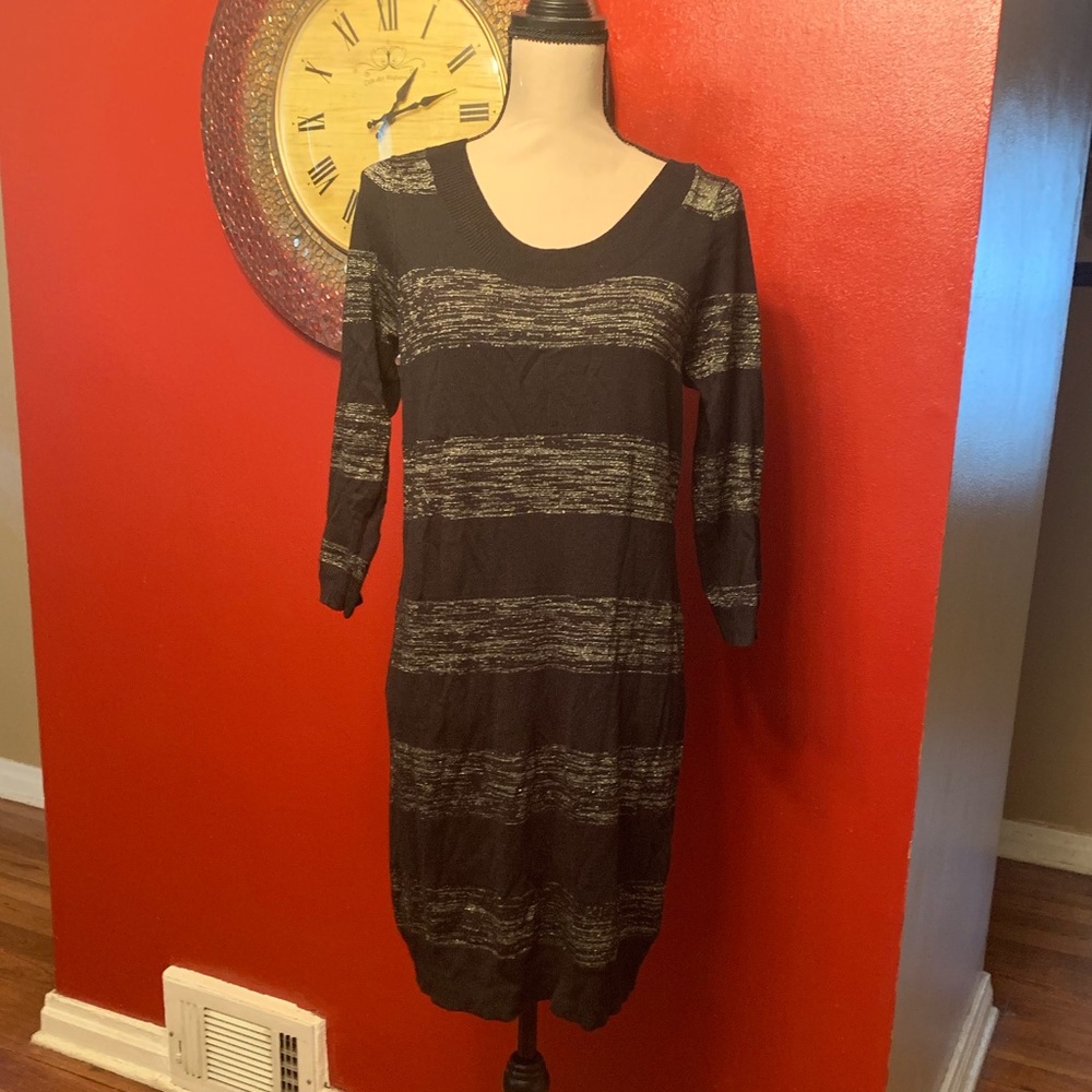 Attention light sweater dress. Med- new